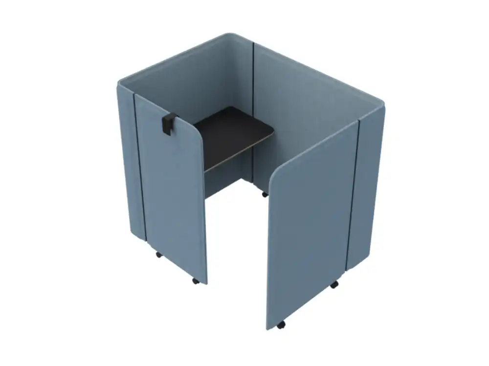 Acoustic workstation booth