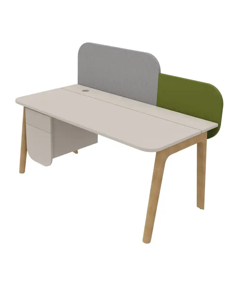Individual office desk
