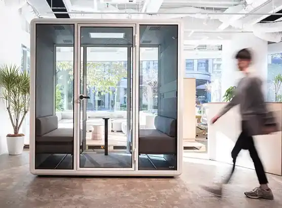 Office meeting pods available from stock & with fast delivery