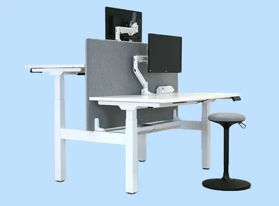 Height Adjustable Bench Desking