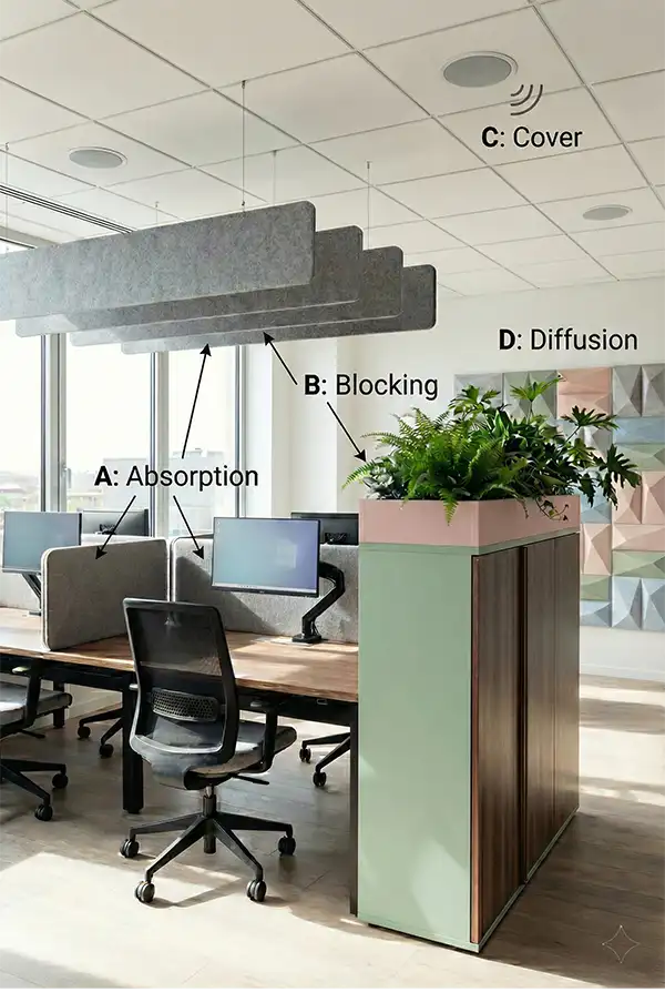 The ABCD of acoustics.