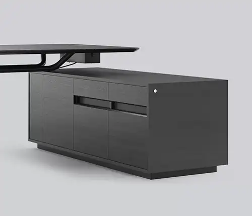 Arqus executive desk side credenza