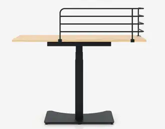 eModel 2 mini electric sit-stand office desks for ergonomic team working