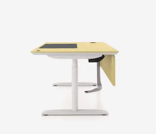 eRange electric height-adjustable executive desk