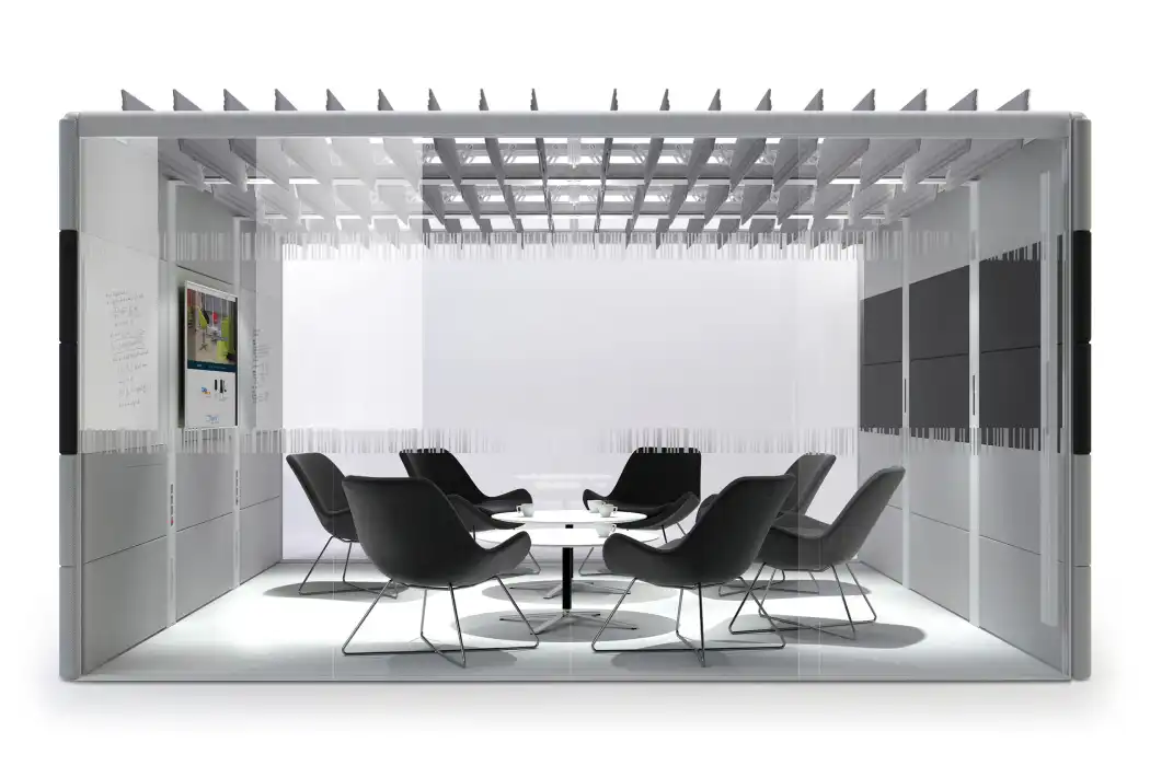 Air-29 office pod Large office pod with TV screen & magnetic whiteboards