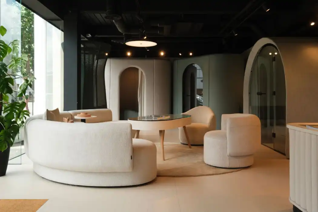 Archie office pod with Eve pods