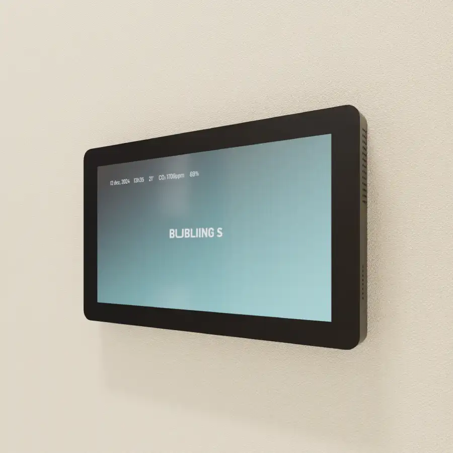 Touchscreen control panel