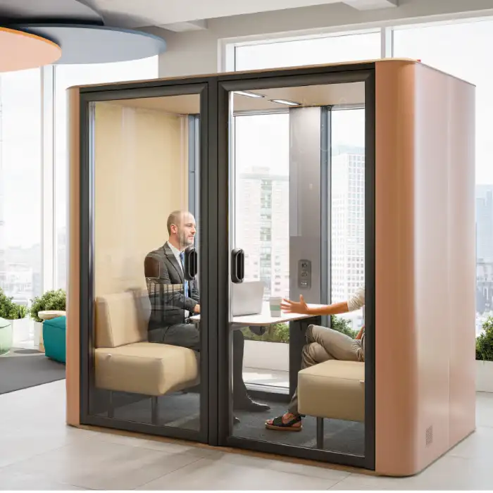 Bubliing 4-seater meeting office pod