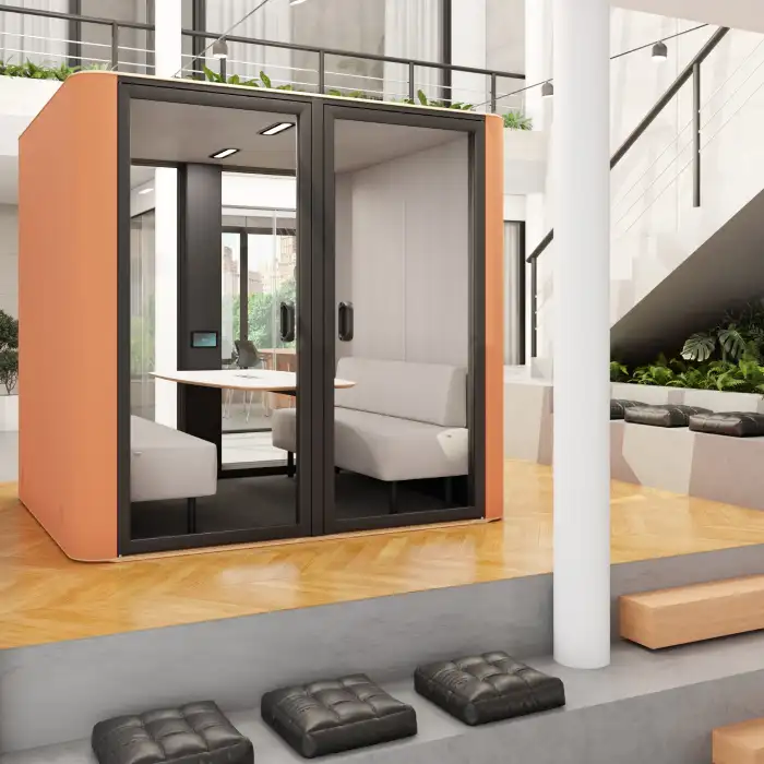 Bubliing 6-seater office meeting pod