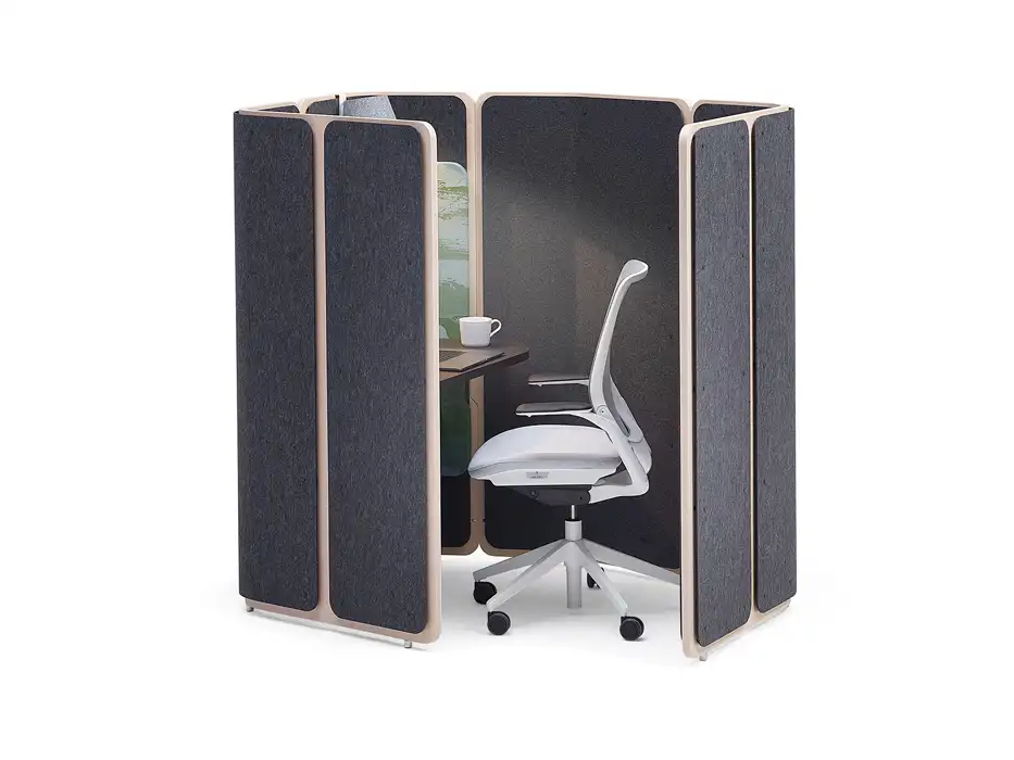 Coppice enclosed privacy work booth