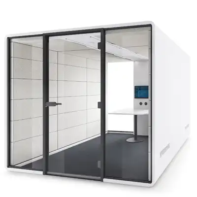 Large wheelchair friendly office meeting pod