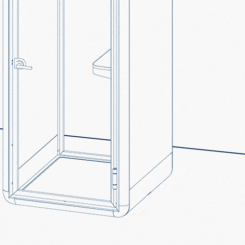 Castors for easy movement