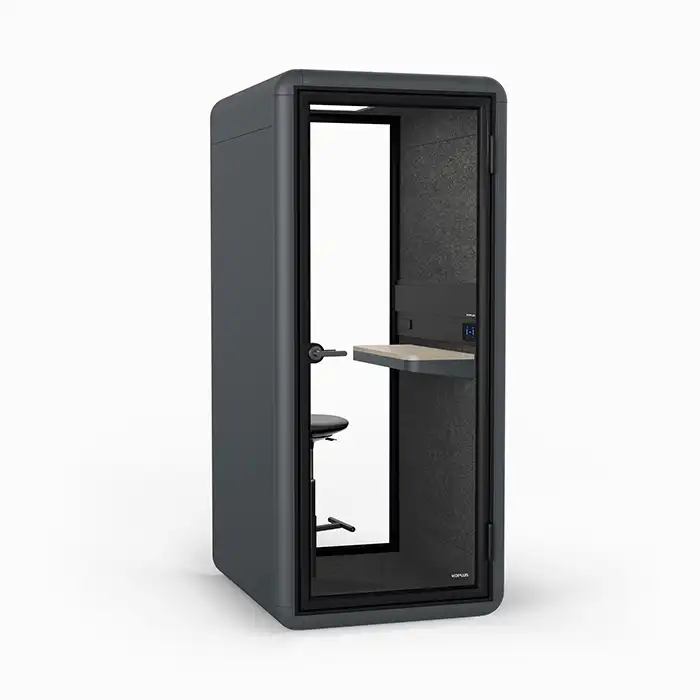 Kolo Solo Phone Booth in dark grey