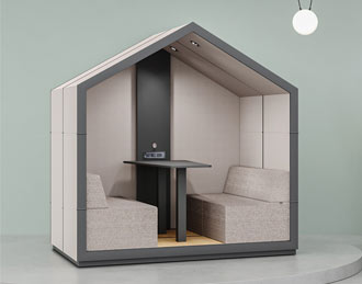 Treehouse office pods & booths.
