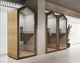 Treehouse phone booth