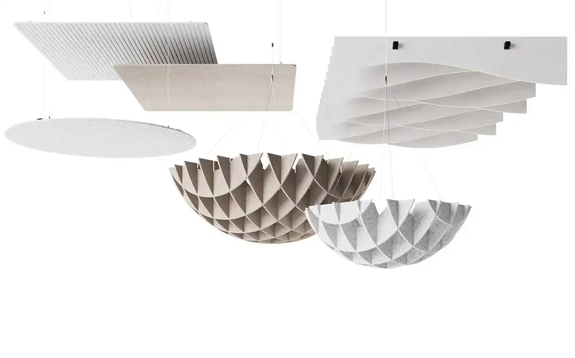 PET Acoustic ceiling products