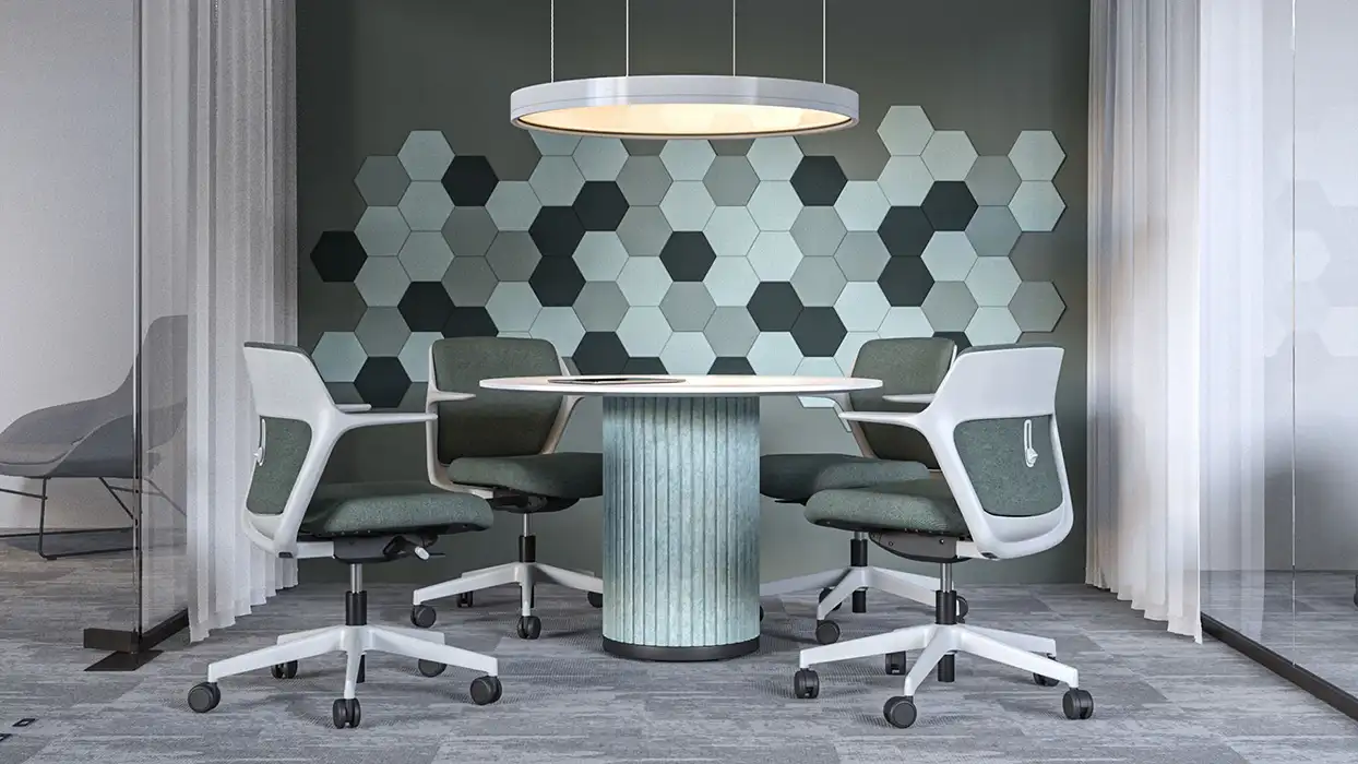 PET Acoustic wall tiles