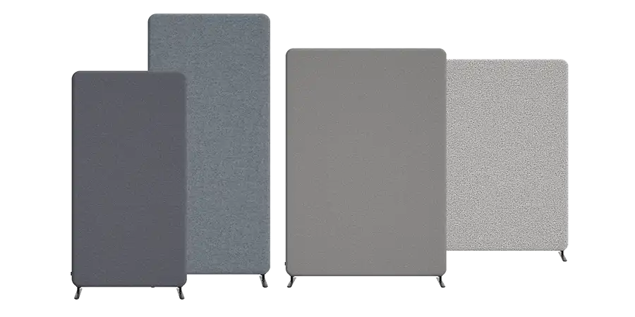 Softline Acoustic Freestanding Floor Screens