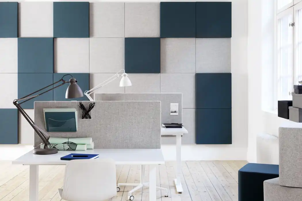 Soneo Wall & desk panels Soneo Acoustic panels on desk and wall