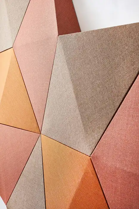 Tessellate acoustic wall panels