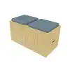 STK-4 Stacking 2-Seat