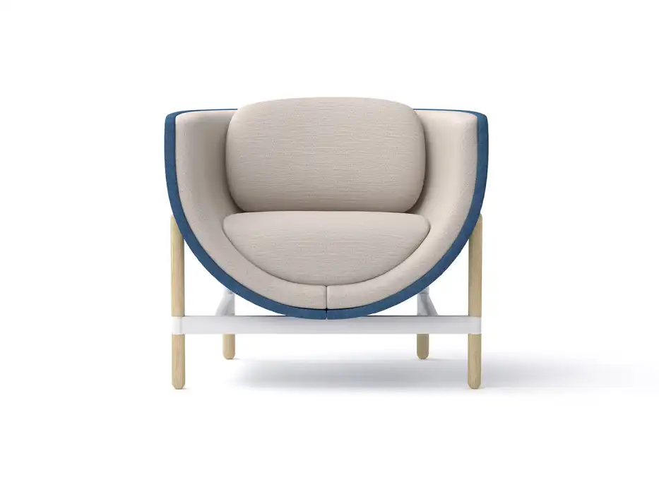 Casala Capsule Lounge 1-seater armchair