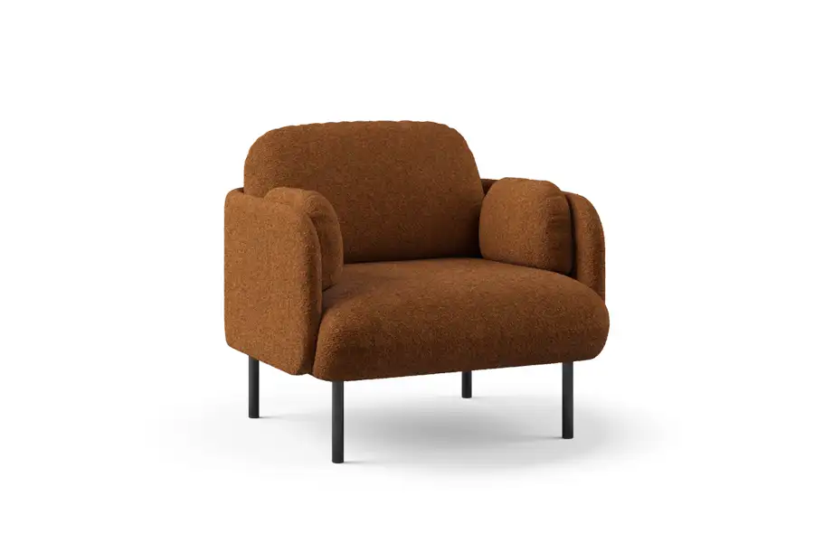 Myami Armchair with Metal legs