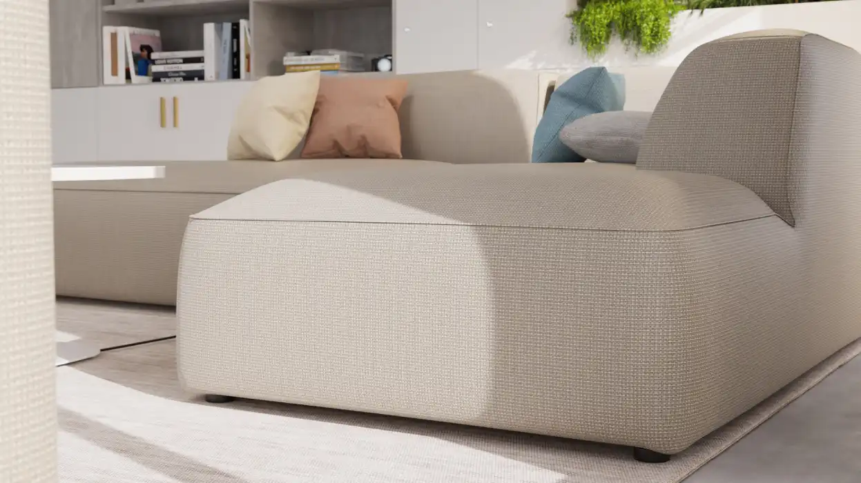 Tide pouf and single seat units