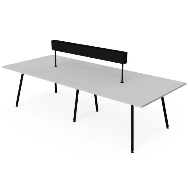 Meeting table with biophilia shelf
