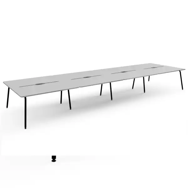 8-user bench office desk