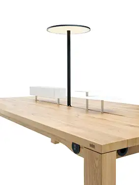 white table shelves