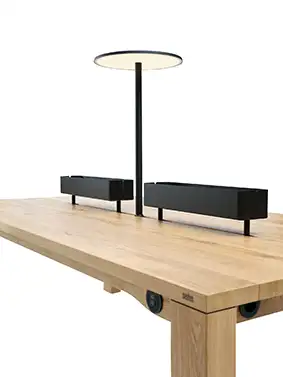 black planter boxes
