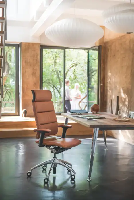 Open Up Modern Classic Executive chair in modern office 